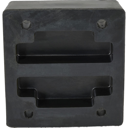 Butoir de quai moul&eacute;, Caoutchouc renforc&eacute;, 12" la x 4" p x 13" h O-Max
