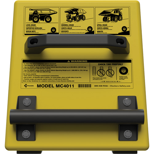 Checkers Safety Replacement Handle for MC4011 Mining Wheel Chock O-Max