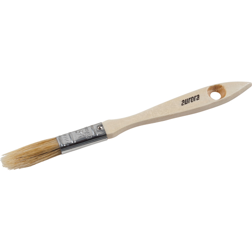 AP200 Series Paint Brush, White China, Wood Handle, 1/2" Width O-Max