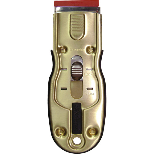 Grattoir de rasoir Ergo-Grip avec lame en plastique O-Max