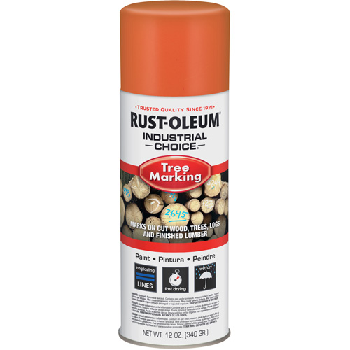 Industrial Choice T1600 Tree Marking Paint, Fluorescent Orange, 16 oz. O-Max