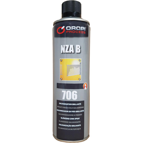 Peinture pour galvanisation &agrave; froid, Canette a&eacute;rosol O-Max