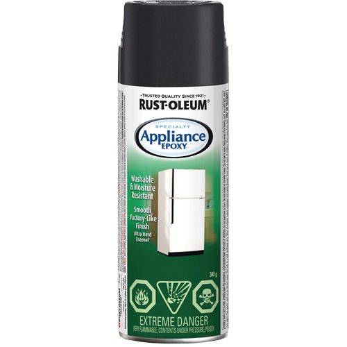 &eacute;poxyde pour &eacute;lectrom&eacute;nager sp&eacute;cialis&eacute;, Noir, 340 g, Canette a&eacute;rosol O-Max