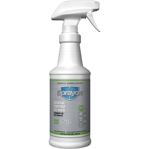Nettoyant polyvalent CD1216, Bouteille &agrave; g&acirc;chette O-Max