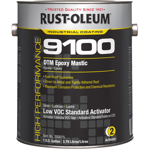 Activateur standard (250 COV) pour mastic &eacute;poxydique DTM du syst&egrave;me 9100, Gallon O-Max