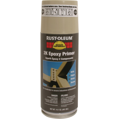 High Performance VK9300 System 2K Epoxy Primer Spray, Beige, 14 oz., Aerosol Can O-Max