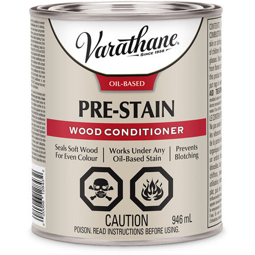 Varathane&reg; Premium Wood Conditioner, 946 ml, Clear O-Max