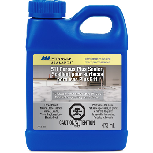 Scellant Porous Plus 511 Miracle Sealants, Cruche O-Max
