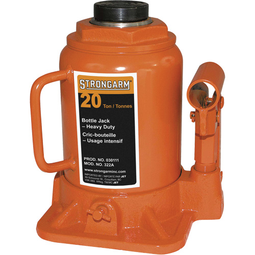 322A Cric-bouteille, 20 tonne(s), 14-3/4" Hauteur &eacute;lev&eacute;e O-Max