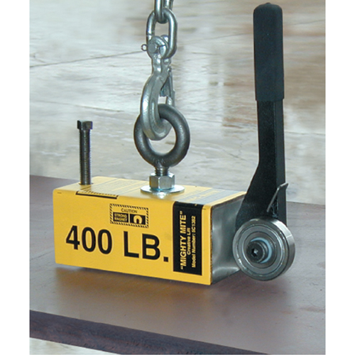 Creative Lift&reg; Magnets, 400 lbs. (0.2 tons) Holding Cap., 7-3/4" L x 7-1/4" W x 6-3/4" H O-Max