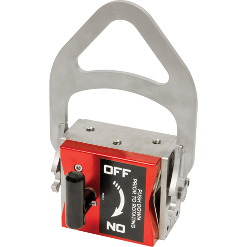 Dynamic Lift Magnets, 334 Holding Cap., 6-1/2" L x 4" W x 9-1/4" H O-Max