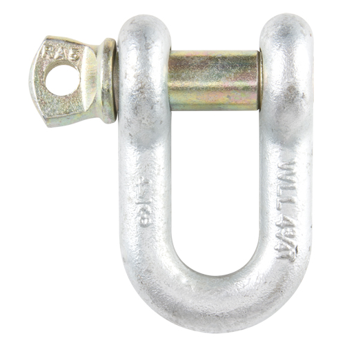 Manille d'ancrage &agrave; chaîne, 1-1/8", Cheville &agrave; vis, Galvanis&eacute; &agrave; chaud O-Max