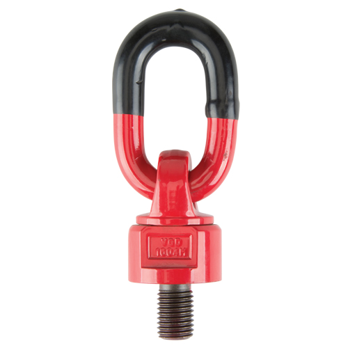 Anneaux de treuil de levage pivotant, M12, Longueur du filetage 27 mm, Acier alli&eacute; O-Max