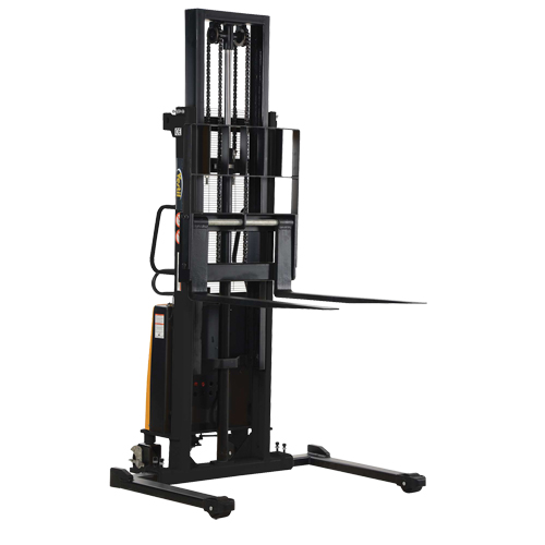 Gerbeur pour chariot &eacute;l&eacute;vateur, Fonctionnement &eacute;lectrique, Capacit&eacute; 2000 lb, Lev&eacute;e max 118" O-Max
