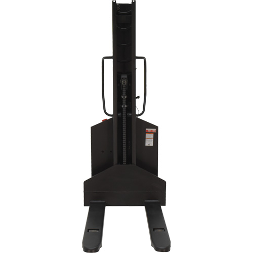 Gerbeur motoris&eacute; avec m&acirc;t &eacute;troit, Fonctionnement &eacute;lectrique, Capacit&eacute; 1000 lb, Lev&eacute;e max 63" O-Max