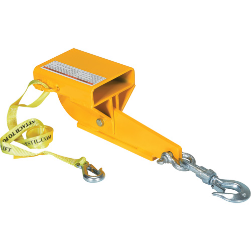 Crochet de levage avec tendeur automatique, Ouverture des fourches 5-1/2" x 1-1/2" O-Max