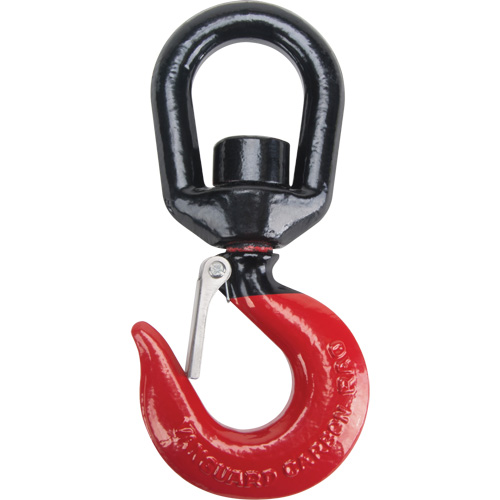 Black Eye&reg; Wire Rope Swivel Hook O-Max