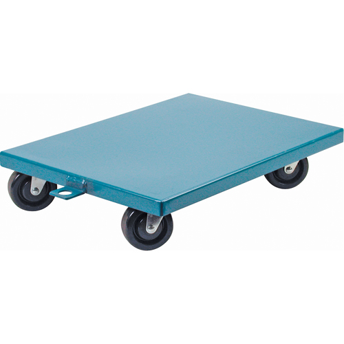 Steel Deck Dollies, 18" W x 24" D x 7" H, 1200 lbs. Capacity O-Max