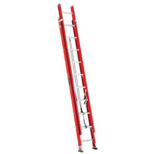 Extension Ladder, 300 lbs. Cap., 17' H, Grade 1A O-Max