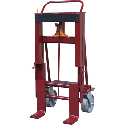 Base roulante pour d&eacute;placement des machines Rais-N-Rol, 23" lo x 18-3/4" p x 41-3/8" h, Capacit&eacute; 3 tonnes O-Max