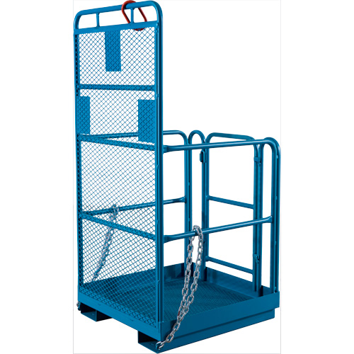 Nacelle &eacute;l&eacute;vatrice pour travail en hauteur, 36" x 36" x 72" h, Capacit&eacute; de 1000 lb, Acier O-Max