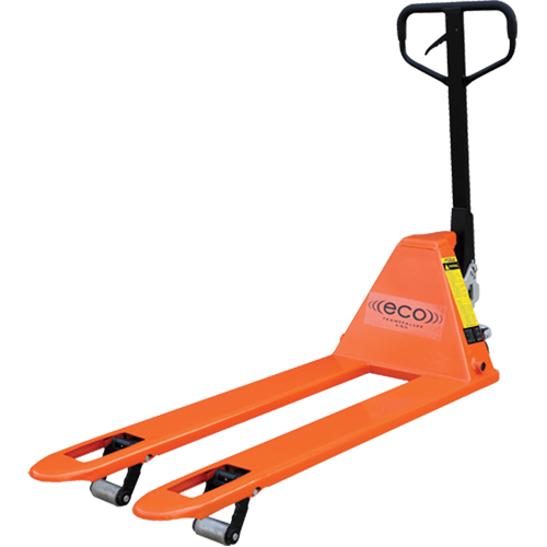 ECO "MINI" Low Profile Pallet Truck, 48" L x 27" W, 3300 lbs. Cap. O-Max