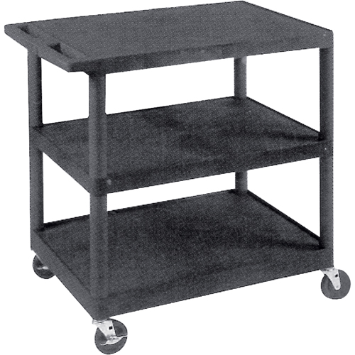 Chariot utilitaire, 3 tiers, 18" x 34" x 24", Capacit&eacute; 400 lb O-Max