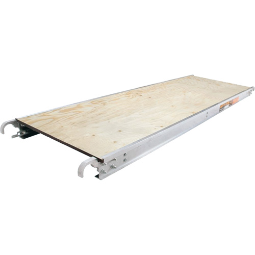 Plateformes de travail - Plancher en contreplaqu&eacute;, Bois, 7' lo x 24" la O-Max