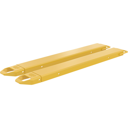 Rallonges de fourches, 54" l x 6" la, Pour des largeurs de fourches 5" O-Max