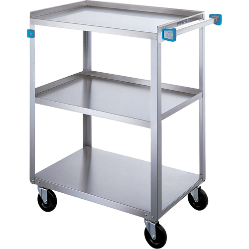 Chariot &agrave; tablettes, 3 Tiers, 18" la x 39" h x 31" p, Capacit&eacute; 500 lb O-Max
