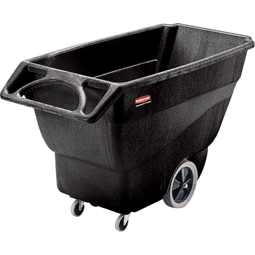 Chariot basculeur en acier, Mousse structur&eacute;e, 1/2 vg³, Capacit&eacute; de charge de 850 lb O-Max
