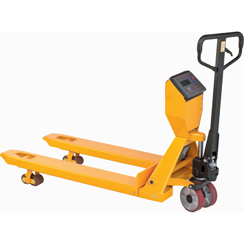 Transpalettes &agrave; Balance Num&eacute;rique, 47,5" lo x 22" la, Capacit&eacute; de 5000 lb O-Max