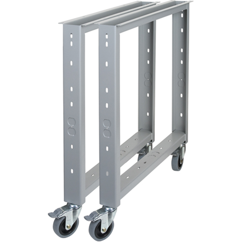 Workbench - Legs, Steel, 22" D x 32" H, Pair O-Max