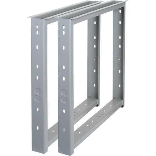 Workbench - Legs, Steel, 28" D x 32" H, Pair O-Max