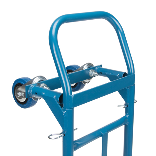 Convertible Deluxe Hand Truck, Steel, 800 lbs. Capacity O-Max