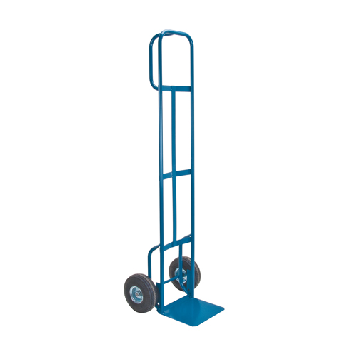 Diable haut de luxe, Prise En P, Acier, Hauteur de 72", Capacit&eacute; 700 lb O-Max