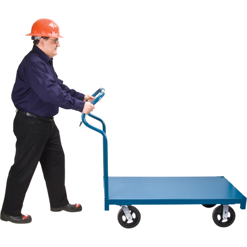 Chariots ergonomiques &agrave; plateforme pour ramassage de commande O-Max