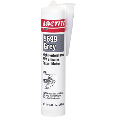 5699 High Performance RTV Silicone Gasket Maker, Cartridge, Grey O-Max