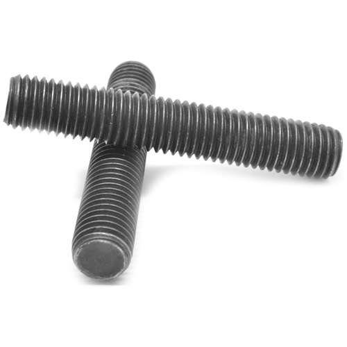 Fully Threaded Stud, 3/8"-16, 4-1/2" L, Plain, B7 Grade O-Max