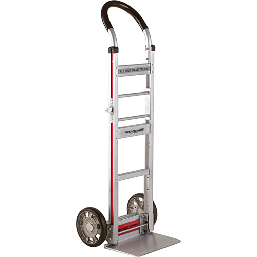 Folding Hand Trucks, Aluminum, 500 lbs. Capacity O-Max