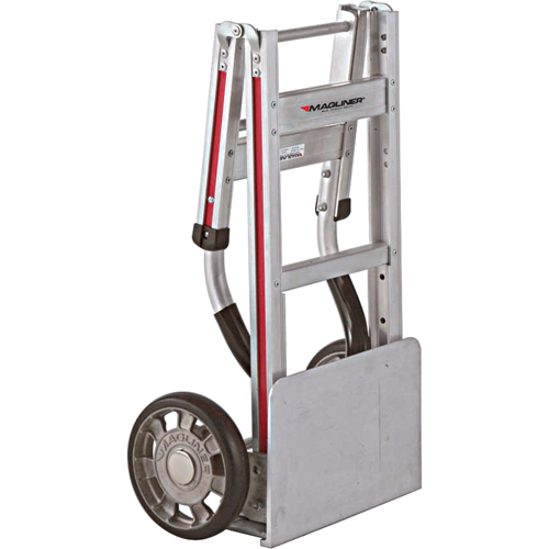 Folding Hand Trucks, Aluminum, 500 lbs. Capacity O-Max