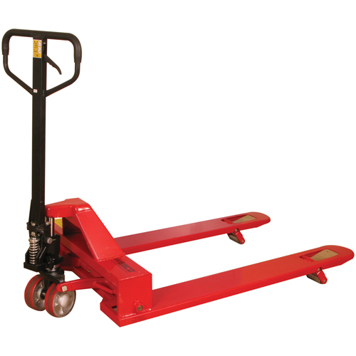 4-Way Hydraulic Pallet Truck, 48" L x 7" W, 4000 lbs. Capacity O-Max