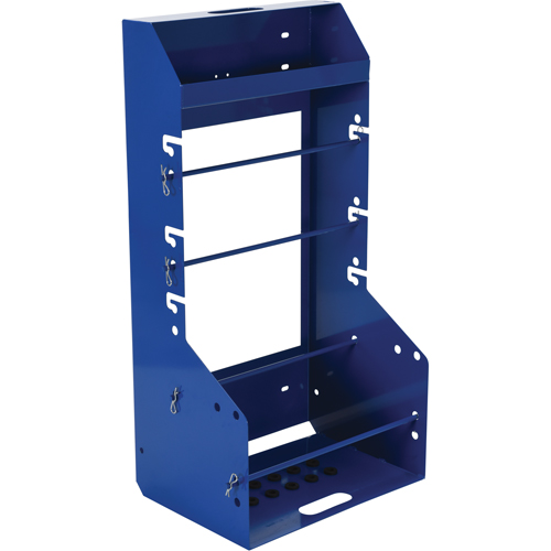 Chariot autonome pour mat&eacute;riaux bobin&eacute;s, Acier, 4 Montants, 16-1/4" la x 44-1/4" h x 22-1/4" p, Capacit&eacute; de 300 lb O-Max