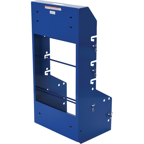 Chariot autonome pour mat&eacute;riaux bobin&eacute;s, Acier, 4 Montants, 16-1/4" la x 44-1/4" h x 22-1/4" p, Capacit&eacute; de 300 lb O-Max