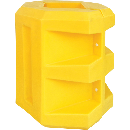 Protecteur de colonne courte, Ouverture int&eacute;rieure 12" x 12", 24" lo x 24" la x 24" h, Jaune O-Max