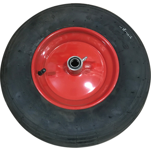 Roue pneumatique, 16" (406,4 mm), Capacit&eacute; de 575 lb (260 kg) O-Max