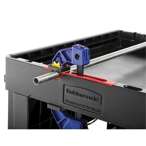 Chariot utilitaire robuste et polyvalent, 2 tiers, 25-1/5" x 36" x 51-1/2", Capacit&eacute; 500 lb O-Max