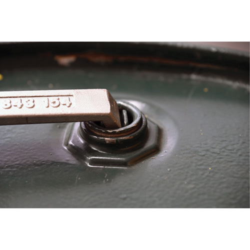 Drum Wrench, 3/4"/2" Opening, 9-1/2" Handle, Stainless Steel O-Max