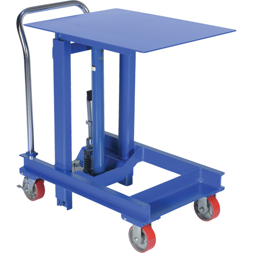 Lift Table, 30"L x 24"W, Steel, 2000 lbs. Capacity O-Max