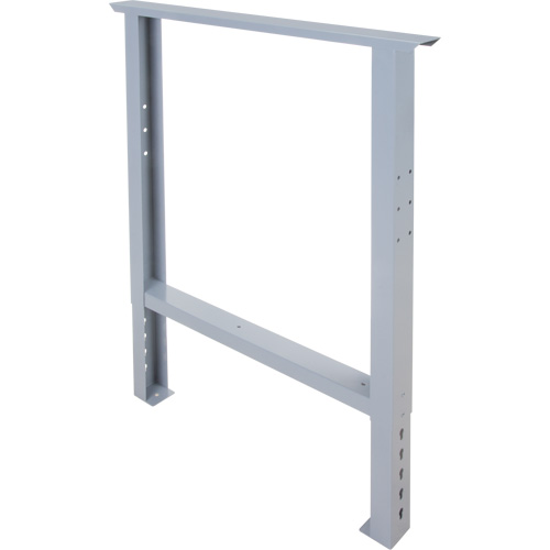 Pattes d'&eacute;tabli pour service industriel, Acier, 30" p x 34" h, Simple O-Max